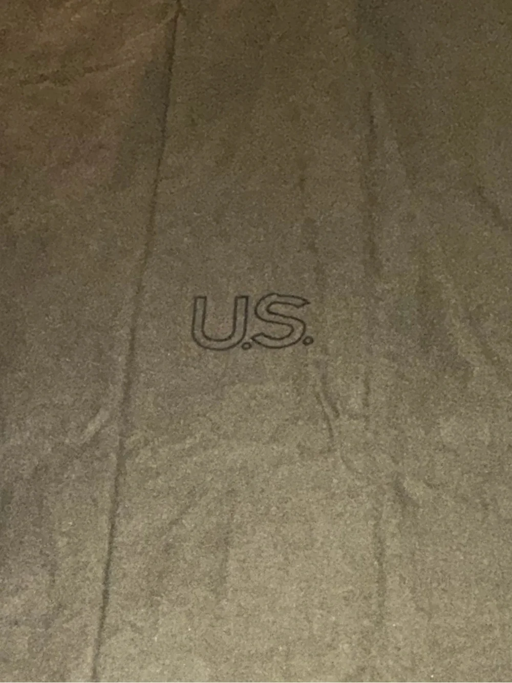 Like new Vintage US Wool Bed Blanket Military Issue No Flaws